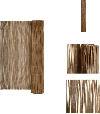 Immagine prodotto di vidaXL Recinzione in vimini 500×100 cm - Pannelli di recinzione