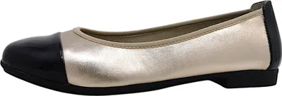 Produktbild von Jana Damenschuhe Ballerina Gold Freizeit, Schuhgröße:39 EU