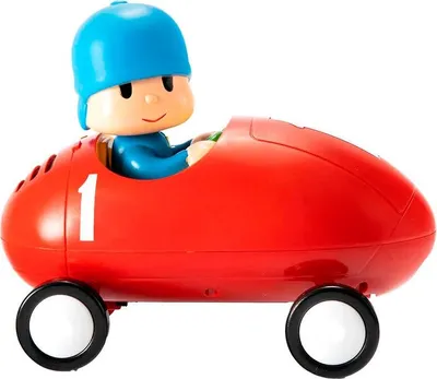 Image de Bandai Pocoyos Voiture de course Multicolore One Size
