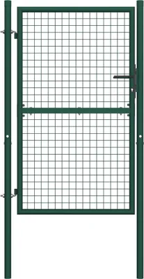 Immagine prodotto di Cancello di recinzione in acciaio 100x175 cm verde