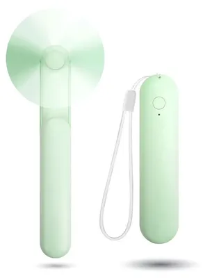Produktbild von Mini Ventilator tragbar Pocket Fan 2000mAh – Wiederaufladbarer Reiseventilator für Frauen | Klein leicht persönlich