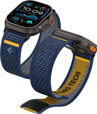 Image de Spigen Athlex Air Apple Watch 6/7/8/9/10/SE/Ultra 1/2 44/45/46/49mm Active Navy