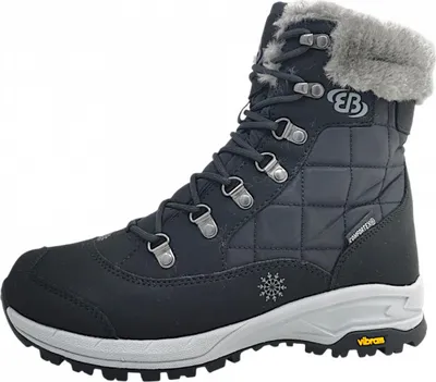 Imagen del producto de Botas de senderismo para mujer Brütting Himalaya, modelo Tex, con cordones, color negro, para uso casual