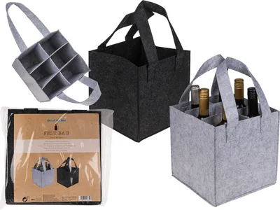 Produktbild von OOTB Filz-Tasche für 6 Flaschen