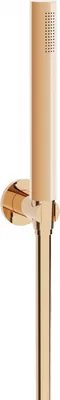 Produktbild von Mexen R-70 Kopfbrausegarnitur mit Regenbrause und Thermostatmischer, Rosa Gold - 785705051-60