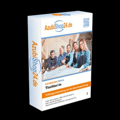 Obrázek produktu pro AzubiShop24.de Lernkarten Tischler