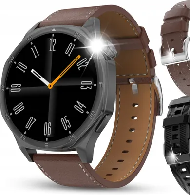 Zdjęcie produktu dla Smartwatch Zegarek Męski Rozmowy Amoled 4Gb Polskie Menu Mp3 Wodoodporny Pl