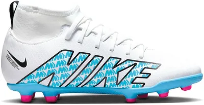 Productafbeelding van Nike Superfly 9 - Voetbalschoenen - Wit/Blauw - Maat 43