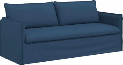 Immagine prodotto di vidaXL Divano blu 196 x 82 x 85 cm Tessuto