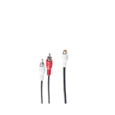 Produktbild von shiverpeaks BASIC-S Audiokabel, Cinchkupplung