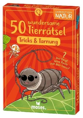 Produktbild von Exp Natur 50 wundersame Tierrätsel