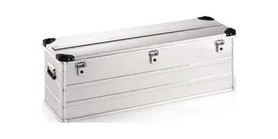 Produktbild von Aluminiumbox L1182xB385xH410mm 163l m.Klappverschluss u.Stapelecken