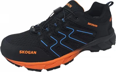 Image de Skogan Sko-Runner, chaussure de randonnée, noire