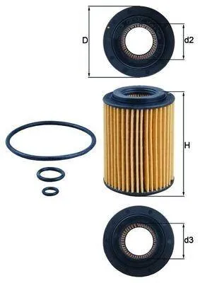 Immagine prodotto di Filtro KNECHT OX 347D