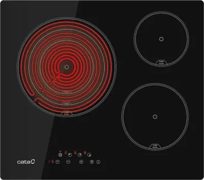 Immagine prodotto di Piano in vetroVetroceramica Cata TT6003