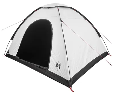 Immagine prodotto di Tenda da campeggio vidaXL per 4 persone, colore bianco, con oscuramento