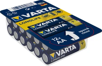 Produktbild von VARTA Alkaline Batterie Longlife BIG BOX Mignon (AA) 12 Batterien