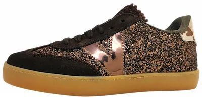 Image de Victoria - Chaussures à lacets, style sportif, couleur marron, pour le quotidien