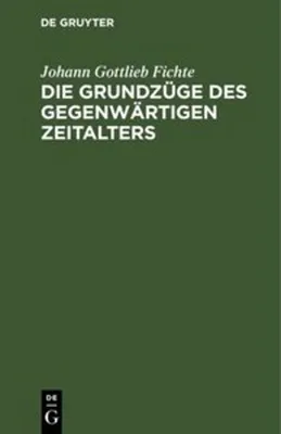 Produktbild von Die Grundzüge des gegenwärtigen Zeitalters