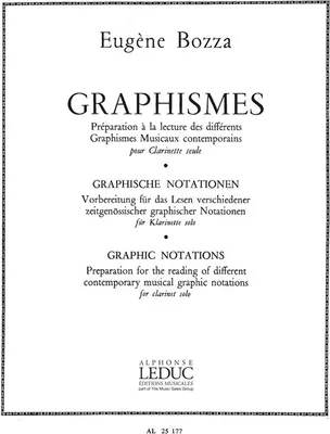Produktbild von Graphismes Pour Clarinette Seulev