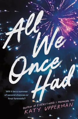 Immagine prodotto di All We Once Had – Lingua: Inglese