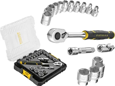Zdjęcie produktu dla Stanley FATMAX FMMT98102-0, Czarny, Metaliczny, Żółty, 18 przyb.