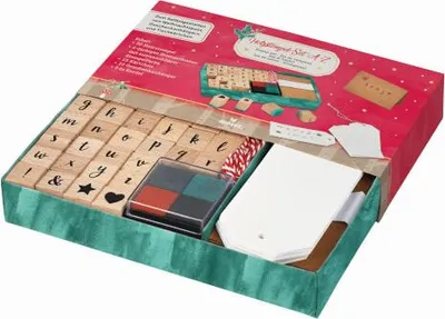 Produktbild von DIY-Set Holzstempel A-Z