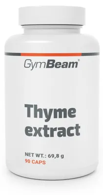 Produktbild von GymBeam - Thymian Extrakt, 90 Kapseln
