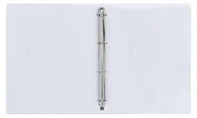Image de Classeur A4 en plastique PP, 3 cm, 4 anneaux, transparent - Biurfol
