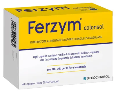 Produktbild von FERZYM COLONSOL, 40 Kapseln