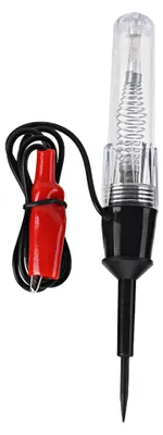 Image de Testeur de tension électrique pour voiture 6-12 V, lampe de test, sonde de détection