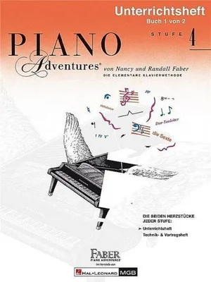 Produktbild von Piano Adventures Unterrichtsheft 4