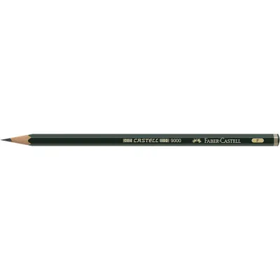 Image de FABER-CASTELL crayon à papier CASTELL 9000, dureté : F