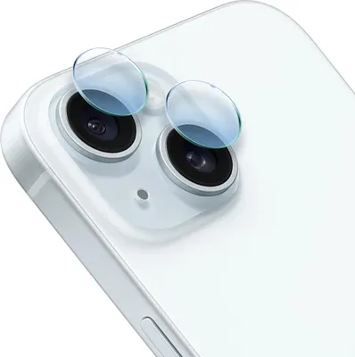 Obrázek produktu pro Hybridní kryt fotoaparátu pro iPhone 15, průhledný
