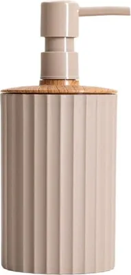 Zdjęcie produktu dla HOMLA Dozownik COLOSEUM taupe 7,8x7,8x18,5 cm