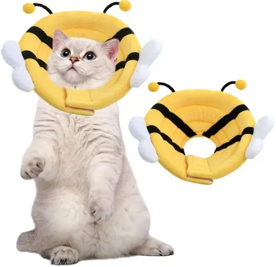 Produktbild von Kleiner, Verstelbarer Halsband für Katzen und kleine Hunde in Bienenform