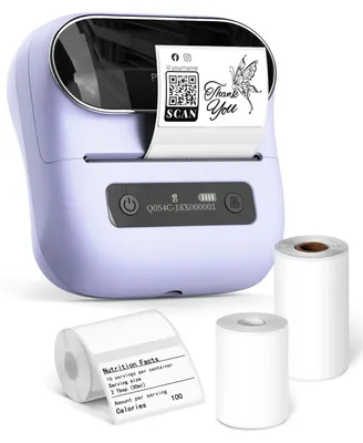 Tragbarer Etikettendrucker M220, 3 Rollen, Bluetooth, USB