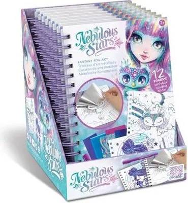 Produktbild von Nebulous Stars Bastelset mit Folientechnik - Kreatives Hobby für Kinder