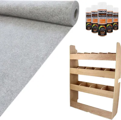 Immagine prodotto di Portapacchi, rivestimento in moquette e adesivo in un unico set
