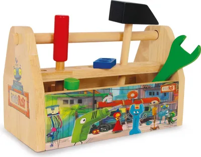 Produktbild von Legler Ritter Rost Werkzeugkasten - small foot design|Ritter Rost
