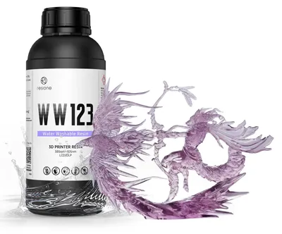 3D-Druckerharz, wasserwaschbar, kristallviolett, 1000 g