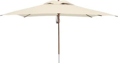 Produktbild von anndora Sonnenschirm groß 3x4 m - natural - Natural