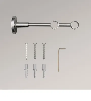 Produktbild von LYSEL® Doppelträger geschlossen Opal Edelstahl-Optik