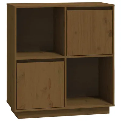 Produktbild von Sideboard Honigbraun 74x35x80 cm Massivholz Kiefer