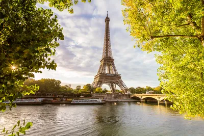 Produktbild von Fototapete - Siene in Paris 375x250cm - Vliestapete