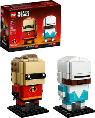 Produktbild von LEGO BrickHeadz Mr. Incredible & Frozone 41613, Bausatz, 10 Jahr(e), Kunststoff, 160 Stück(e)