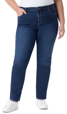Immagine prodotto di Jeans da donna classici Gloria Vanderbilt, modello Amanda, a vita alta, con gamba leggermente affusolata, colore Madis
