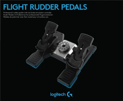 Produktbild von LOGITECH G Saitek PRO Flight Rudder Pedals - USB - WW
