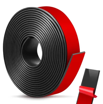 Imagen del producto de Tira de goma de neopreno - Autoadhesiva - 20 mm x 2 mm x 3 m