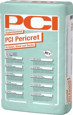 Produktbild von PCI Pericret® Ausgleichsmörtel für Böden, Wand und Decke 25 kg